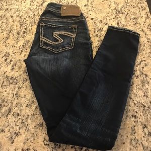 Silver SUKI super skinny jeans